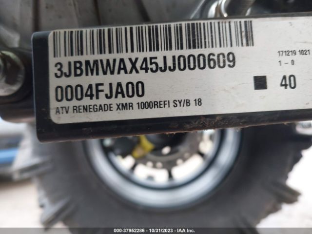 2018 CAN-AM RENEGADE 3JBMWAX45JJ000609 Photo 9