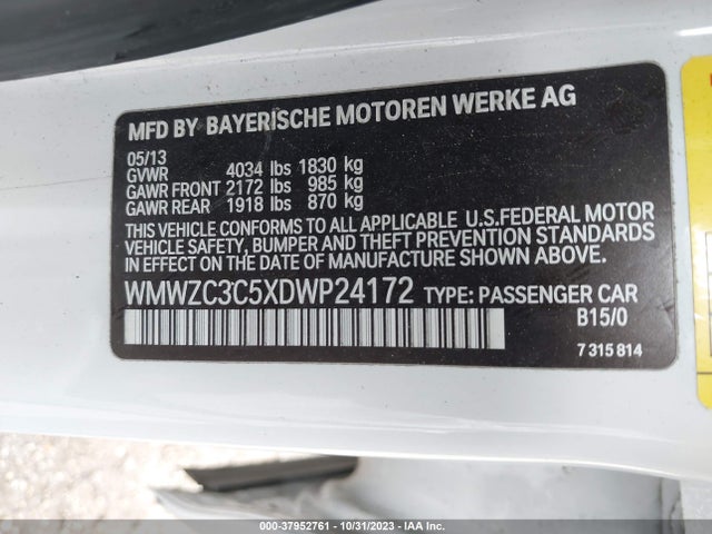 2013 MINI COUNTRYMAN WMWZC3C5XDWP24172 Photo 8