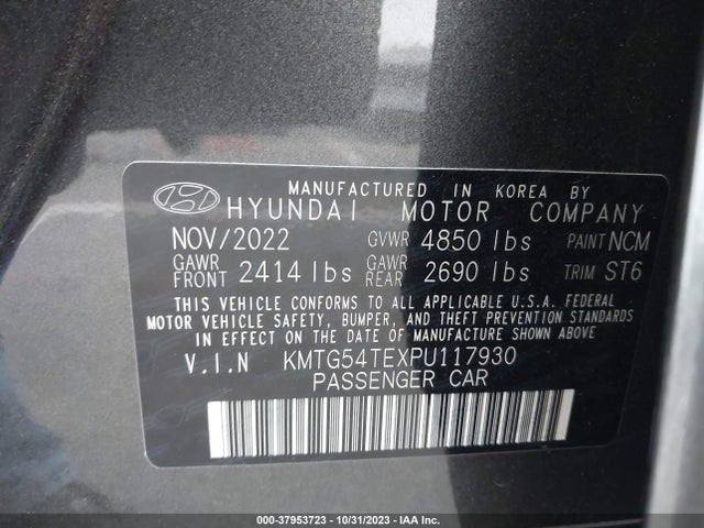Genesis G70 3.3t Rwd 2023 KMTG54TEXPU117930 Image 9