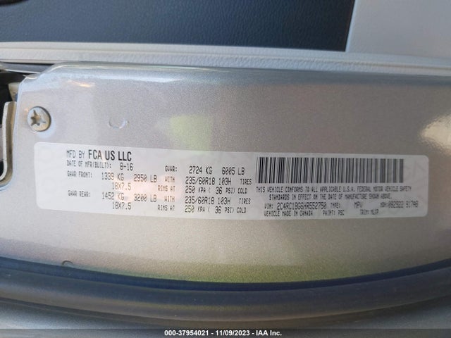 2C4RC1BG6HR552750 Chrysler Pacifica Touring-l