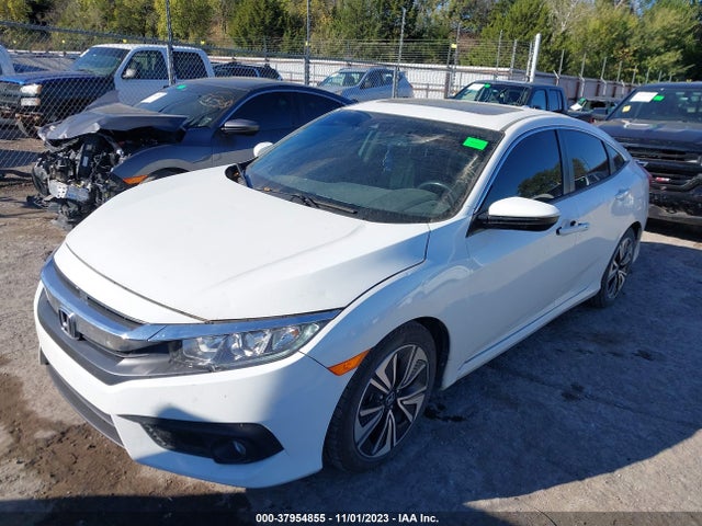 2018 HONDA CIVIC EX-L VIN: JHMFC1F80JX019451