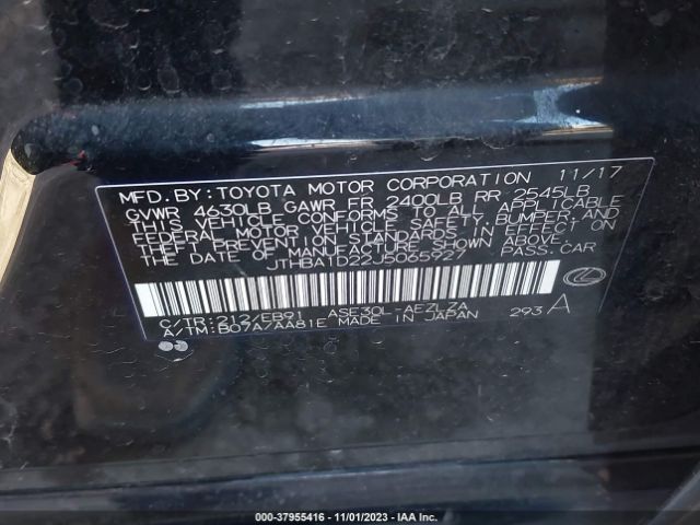 JTHBA1D22J5065927 Lexus IS 300