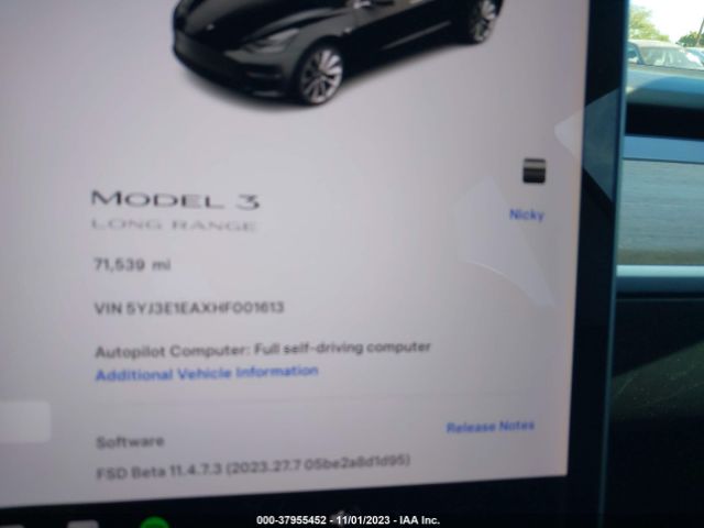 2017 TESLA MODEL 3 5YJ3E1EAXHF001613 Photo 6