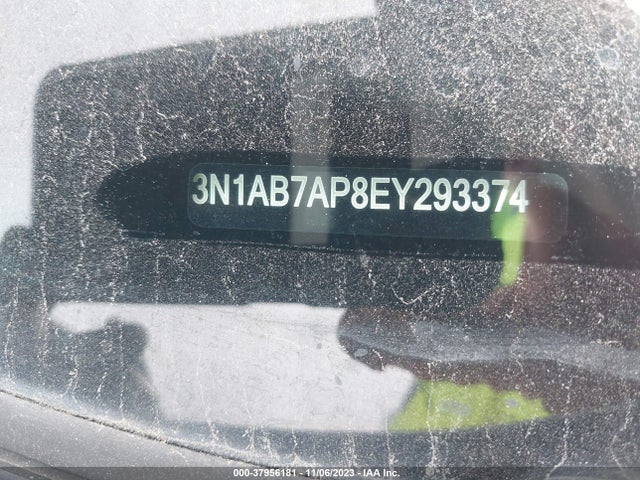 2014 NISSAN SENTRA SR VIN: 3N1AB7AP8EY293374