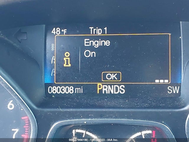 2017 FORD ESCAPE S VIN: 1FMCU0F74HUD47465