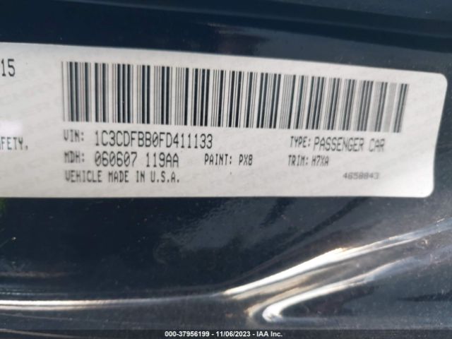 1C3CDFBB0FD411133 Dodge DART SXT