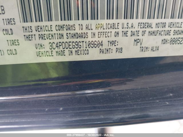 3C4PDDEG9GT109604 Dodge Journey R/t