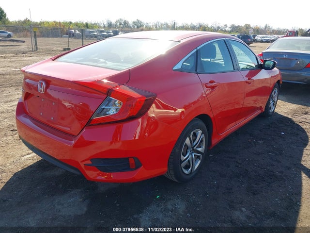 Honda Civic Lx 2018 2HGFC2F5XJH538445 Image 4