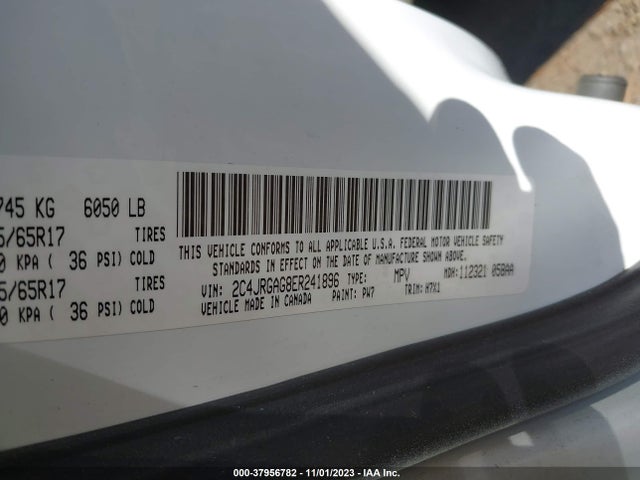 2C4JRGAG8ER241896 RAM Cargo Van Tradesman