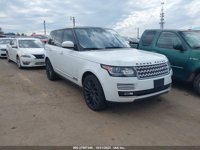 2014 LAND ROVER RANGE ROVER 5.0L V8 SUPERCHARGED/5.0L V8 SUPERCHARGED EBONY EDITION VIN: SALGS2EF9EA147008