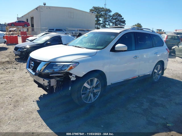 2013 NISSAN PATHFINDER PLATINUM VIN: 5N1AR2MN2DC687008
