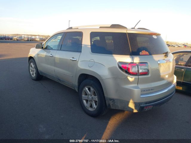 1GKKVPKD7FJ212811 GMC Acadia Sle-2