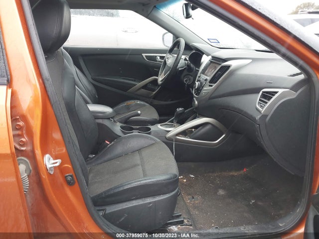 2013 HYUNDAI VELOSTER BASE W/BLACK VIN: KMHTC6AD6DU145157