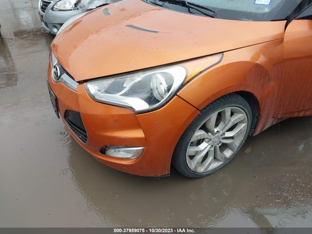 2013 HYUNDAI VELOSTER BASE W/BLACK VIN: KMHTC6AD6DU145157
