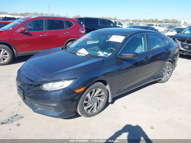 2018 HONDA CIVIC EX VIN: 2HGFC2F74JH610547