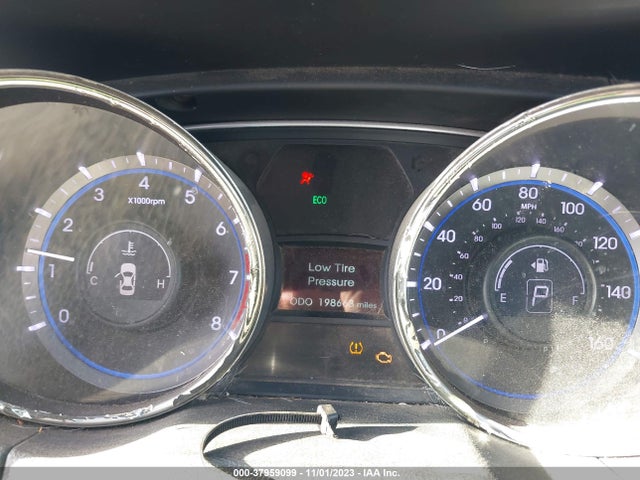 2013 HYUNDAI SONATA GLS VIN: 5NPEB4AC3DH510772