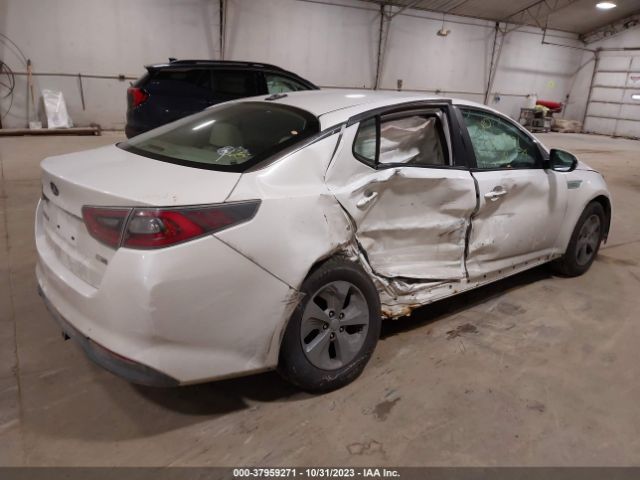 KNAGM4AD4E5075576 KIA Optima Hybrid Lx