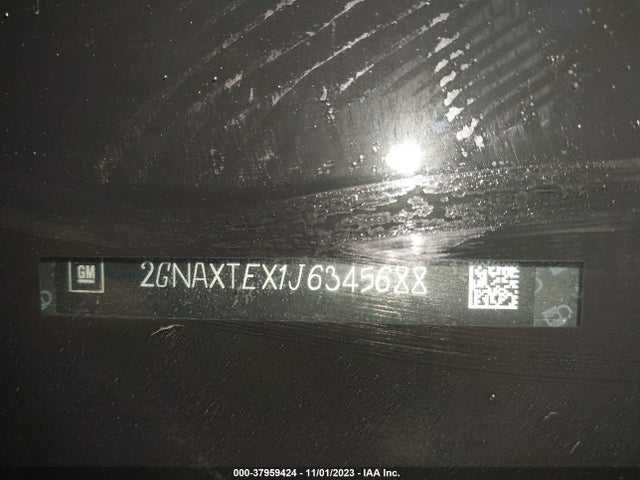 2018 CHEVROLET EQUINOX LT VIN: 2GNAXTEX1J6345688