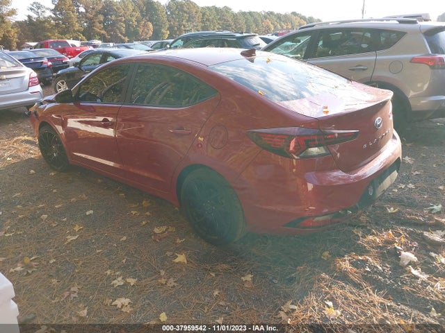 2020 HYUNDAI ELANTRA SEL VIN: KMHD84LF5LU015099