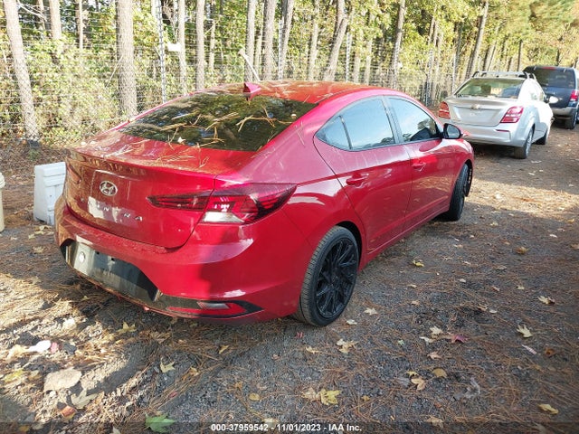 2020 HYUNDAI ELANTRA SEL VIN: KMHD84LF5LU015099