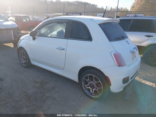 2012 FIAT 500 3C3CFFBR7CT223478 Photo 2