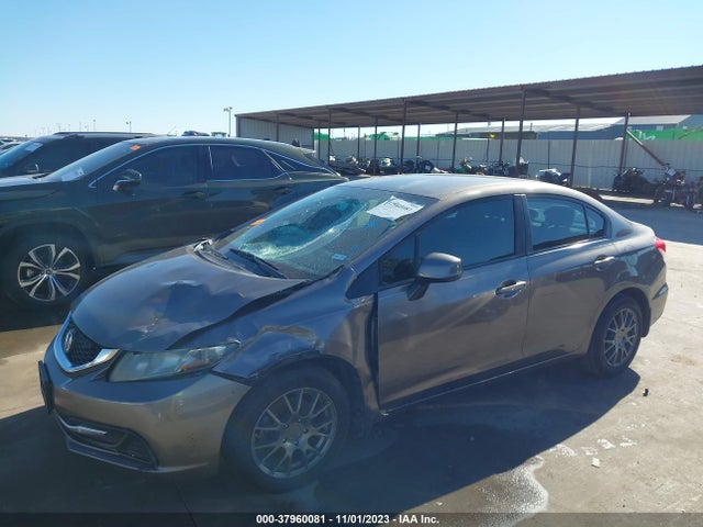 2013 HONDA CIVIC SDN LX VIN: 2HGFB2F58DH564453