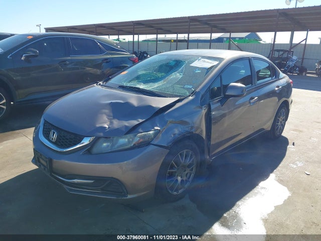 2013 HONDA CIVIC SDN LX VIN: 2HGFB2F58DH564453