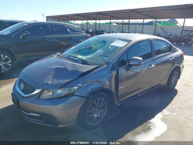 2013 HONDA CIVIC SDN LX VIN: 2HGFB2F58DH564453
