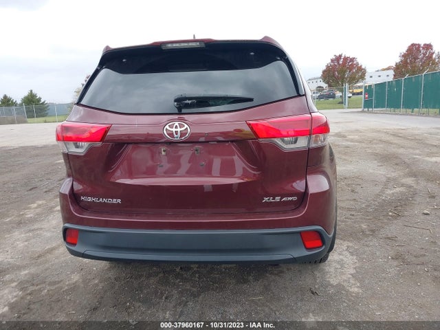 Toyota Highlander Xle/se 2017 5TDJZRFHXHS407697 Image 16