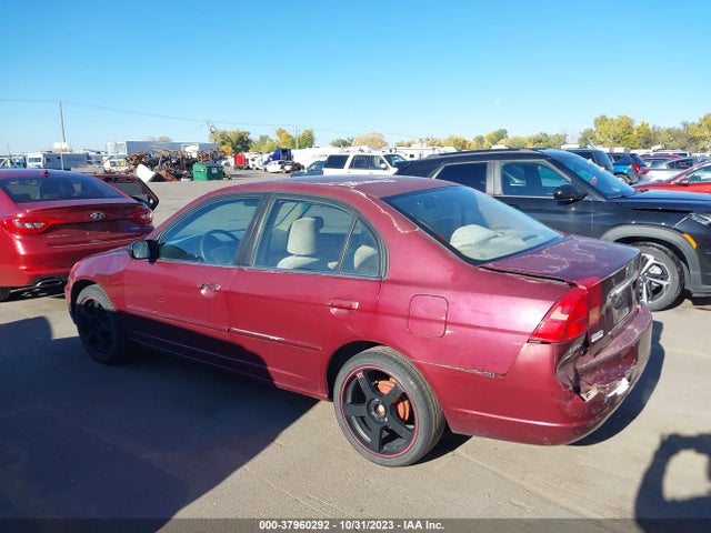 2002 HONDA CIVIC LX VIN: 1HGES15552L076391