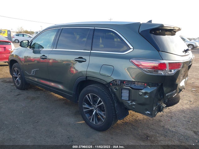 Toyota Highlander Xle 2016 5TDJKRFH1GS324761 Image 3