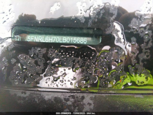 5FNRL6H70LB015686 Honda Odyssey Ex-l/ex-l W/navi & Res
