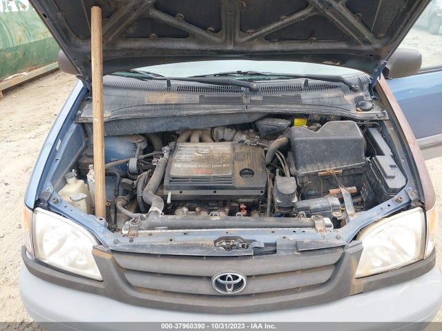 2001 TOYOTA SIENNA LE VIN: 4T3ZF13CX1U356969