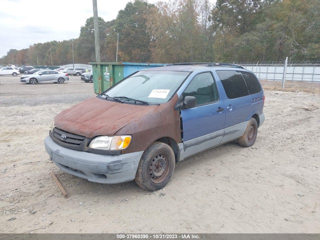 2001 TOYOTA SIENNA LE VIN: 4T3ZF13CX1U356969