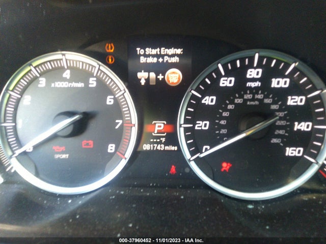 19UUB1F54JA007941 Acura Tlx Tech Pkg