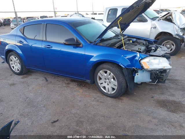 2013 DODGE AVENGER SE VIN: 1C3CDZAB4DN541748