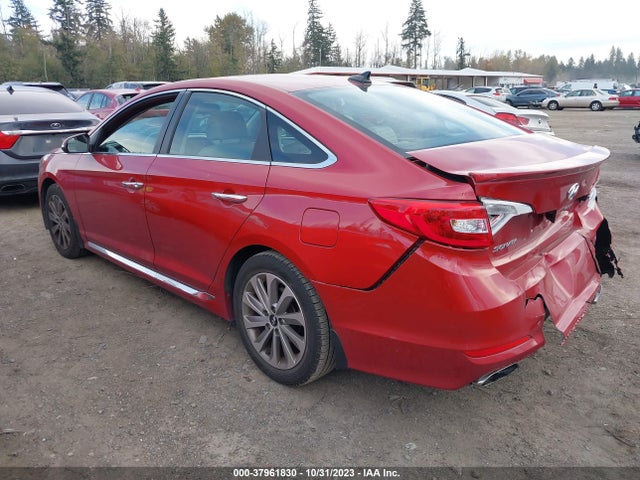 2017 HYUNDAI SONATA SPORT VIN: 5NPE34AF4HH444455
