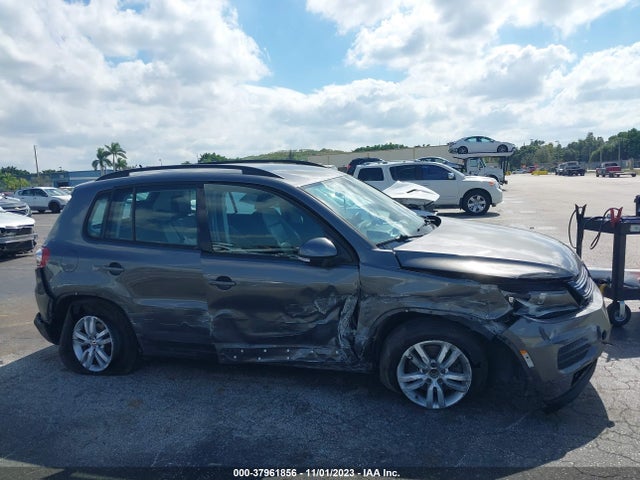 2016 VOLKSWAGEN TIGUAN S VIN: WVGAV7AX3GW563976