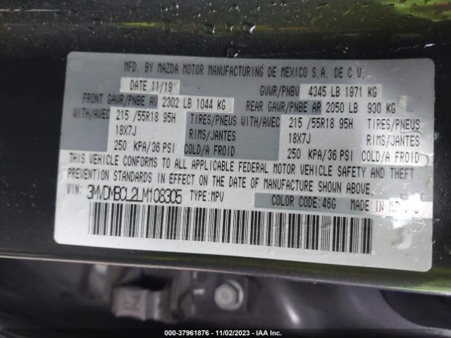 3MVDMBCL2LM108305 Mazda Cx-30 Select Package