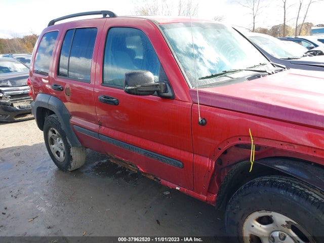 2007 JEEP LIBERTY SPORT VIN: 1J4GL48K27W684232