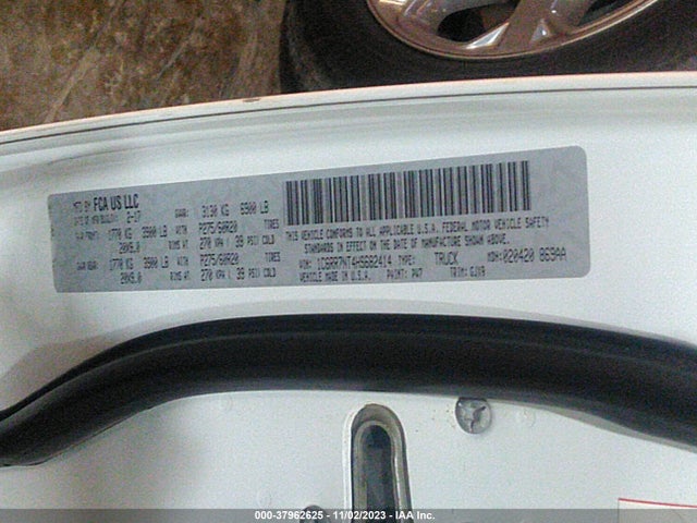 1C6RR7NT4HS682414 RAM 1500 Laramie
