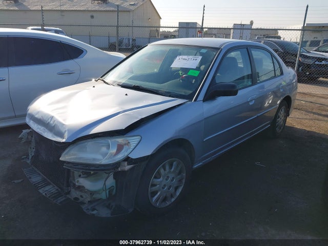 2005 HONDA CIVIC SDN LX VIN: 2HGES16505H589046