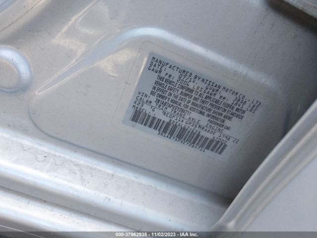 3N1AB7APXEY284711 Nissan SENTRA SL