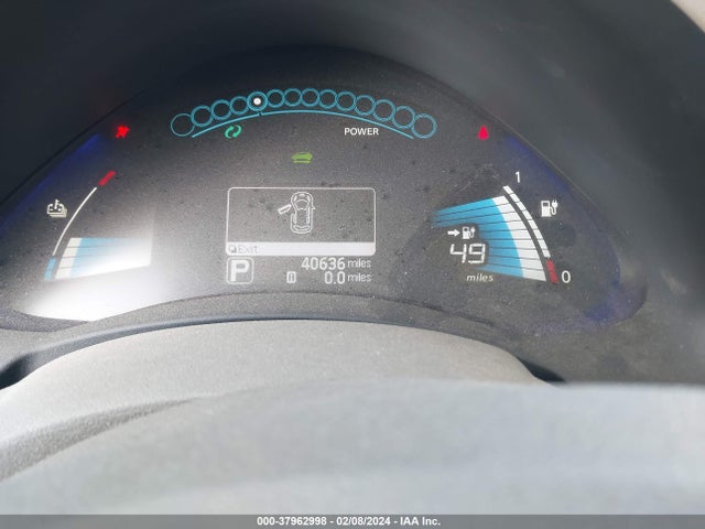 2014 NISSAN LEAF SV VIN: 1N4AZ0CP2EC339552
