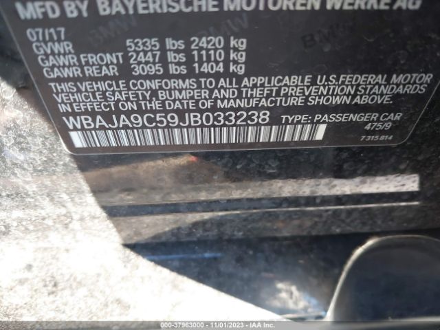 WBAJA9C59JB033238 BMW 530e Iperformance