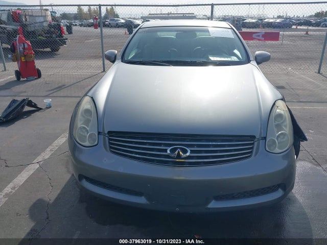 2006 INFINITI G35 COUPE VIN: JNKCV54E06M722814