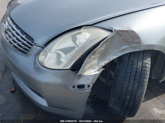 2006 INFINITI G35 COUPE VIN: JNKCV54E06M722814