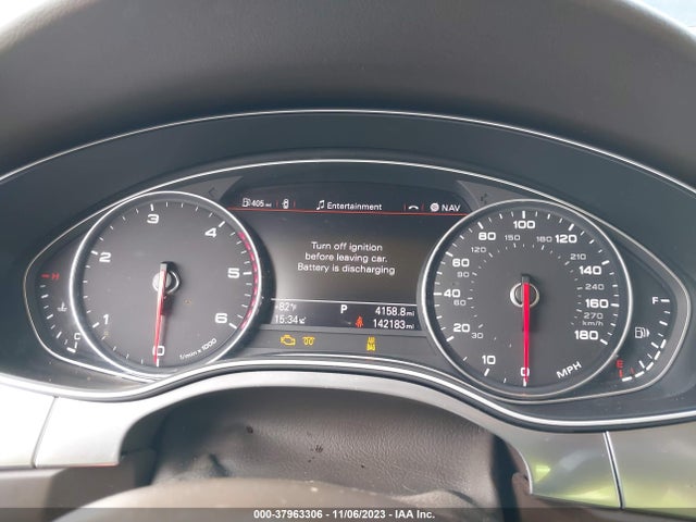 2015 AUDI A6 3.0L TDI PREMIUM PLUS VIN: WAUFMAFCXFN009609