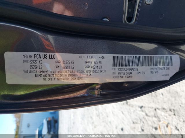 2C3CDXJG4GH242936 Dodge Charger Sxt