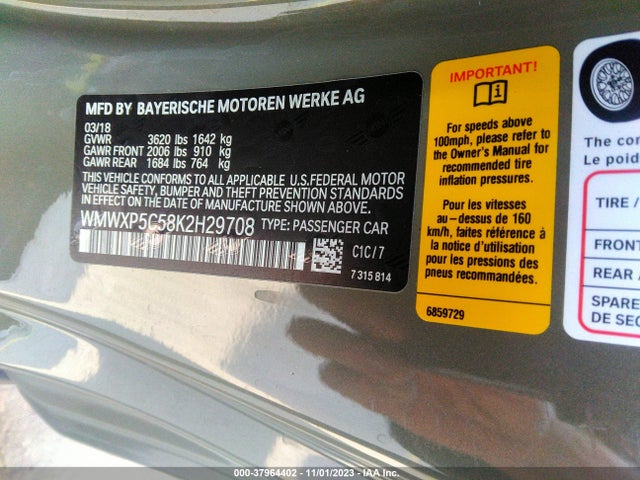 2019 MINI HARDTOP WMWXP5C58K2H29708 Photo 8